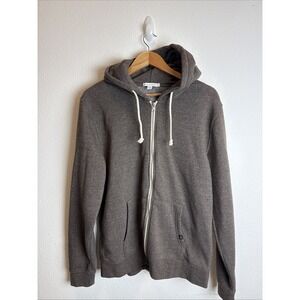 Threads 4 Thought Brown Size Men's  M Zip-Up Hoodie Soft